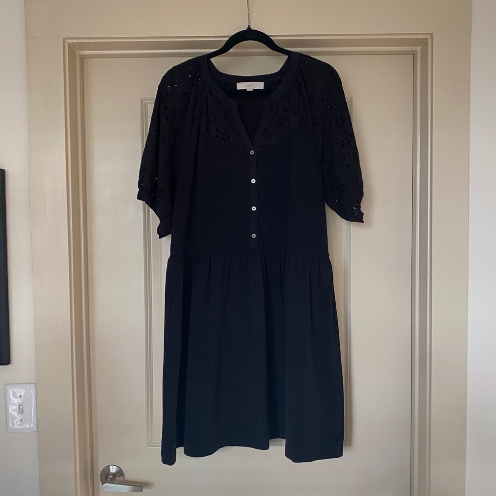 LOFT Little Black Dress 🖤 Knee-Length or Mini Depending on Your Height